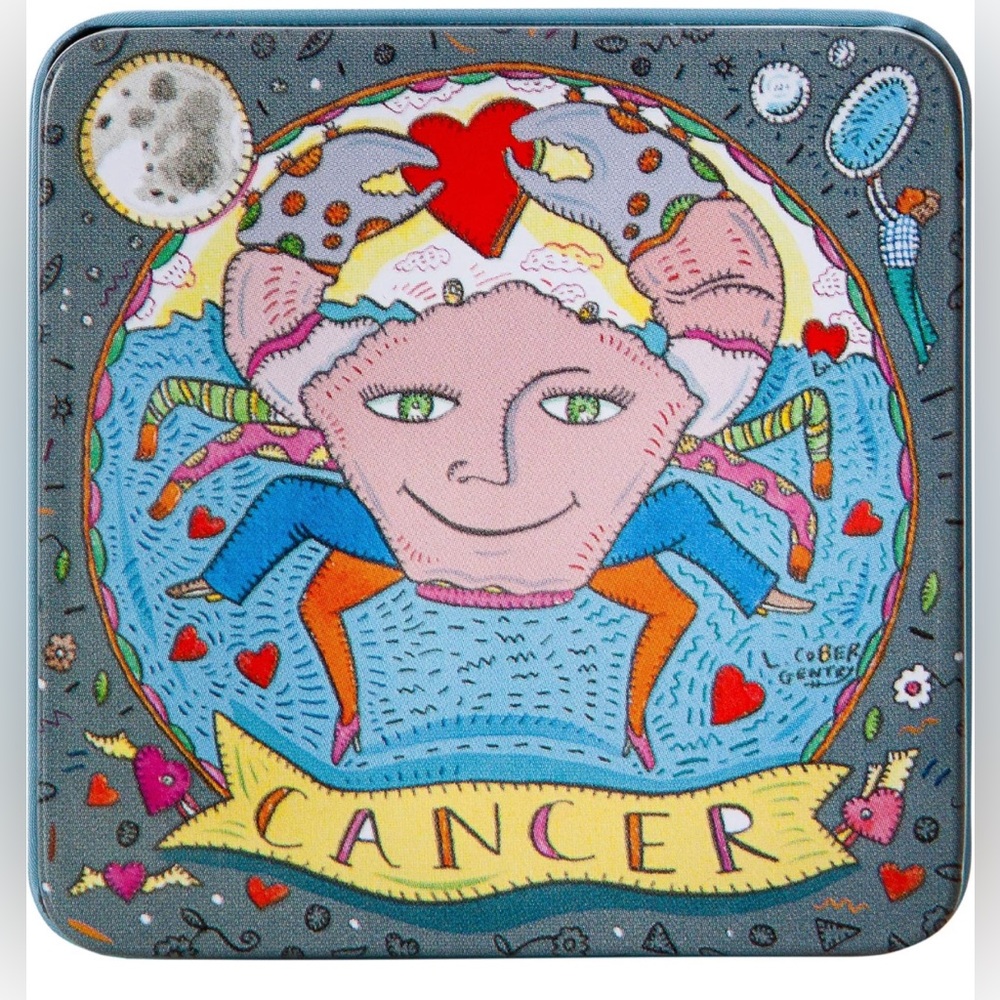Pre De Provence - Cancer Zodiac Engraved Bar Soap in Gift Tin